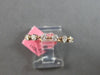 ESTATE .82CT DIAMOND 18K ROSE GOLD ROUND 3/4TH ETERNITY WEDDING ANNIVERSARY RING