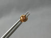 .68CT DIAMOND & AAA AMETHYST 14KT ROSE GOLD 3D ROUND HALO FLOWER STUD EARRINGS