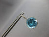 EXTRA LARGE 15.33CT DIAMOND & AAA BLUE TOPAZ 14KT WHITE GOLD LEVERBACK EARRINGS