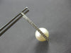 LARGE .50CT DIAMOND & AAA SOUTH SEA PEARL 18KT WHITE GOLD OVAL HANGING EARRINGS