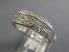 .50CT DIAMOND 14KT WHITE GOLD ROUND & PRINCESS FILIGREE WEDDING ANNIVERSARY RING