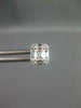 .64CT DIAMOND 18KT ROSE GOLD 3D ROUND & BAGUETTE INVISIBLE SQUARE STUD EARRINGS