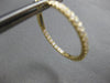 ESTATE 1.02CT DIAMOND 18KT YELLOW GOLD CLASSIC INSIDE OUT HOOP HANGING EARRINGS