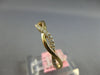 ESTATE .24CT DIAMOND 14KT YELLOW GOLD CLASSIC INFINITY 3/4TH ETERNITY LOVE RING