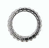 LARGE 5.89CT DIAMOND 18KT WHITE GOLD ROUND & BAGUETTE ETERNITY ANNIVERSARY RING