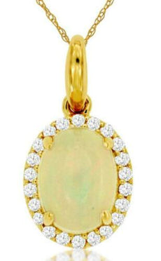 1.08CT DIAMOND & AAA OPAL 14K YELLOW GOLD 3D MULTI HEART FLOWER HANGING EARRINGS