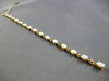 4.6CT DIAMOND & AAA OPAL 14KT YELLOW GOLD OVAL & ROUND ETERNITY BRACELET 28192