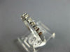 ESTATE .36CT DIAMOND 14KT WHITE GOLD ROUND CLASSIC 2MM CHANNEL ANNIVERSARY RING
