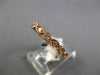 .58CT DIAMOND 14KT ROSE GOLD 3D ROUND & MARQUISE SHAPE ETERNITY ANNIVERSARY RING