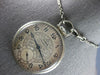 ANTIQUE LARGE ART DECO 14KT YELLOW GOLD ILLINOIS POCKET WATCH WITH CHAIN #27742