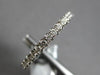 .64CT DIAMOND 18K WHITE GOLD CLASSIC 2mm ROUND ETERNITY WEDDING ANNIVERSARY RING