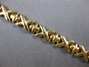 ESTATE LONG 14KT YELLOW GOLD 3D CLASSIC XO LOVE BRACELET
