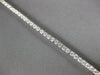 ESTATE 5.05CT DIAMOND 14KT WHITE GOLD 3D CLASSIC ROUND 4 PRONG TENNIS BRACELET