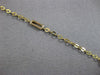 ESTATE .18CT DIAMOND 14KT YELLOW GOLD 3D RECTANGULAR CHANDELIER FUN BRACELET