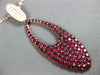 ANTIQUE 5.80CT DIAMOND & AAA TURQUOISE 14K WHITE GOLD HALO ETOILE NECKLACE 21870