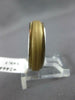 ESTATE WIDE 14KT 2 TONE GOLD 3D MATTE & SHINY WEDDING ANNIVERSARY RING #24444