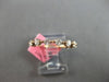 ESTATE .82CT DIAMOND 18K ROSE GOLD ROUND 3/4TH ETERNITY WEDDING ANNIVERSARY RING