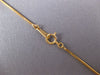 ESTATE 1.88CT DIAMOND 18K 2 TONE GOLD 3D 2 ROW SWIRL DOUBLE BAR FLOATING PENDANT