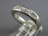 .75CT DIAMOND 14KT WHITE GOLD CLASSIC PRINCESS CHANNEL WEDDING ANNIVERSARY RING