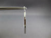 ESTATE LARGE 1.76CT DIAMOND 14KT WHITE GOLD 3D INSIDE OUT HOOP HANGING EARRINGS