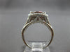 4.83CT DIAMOND & AAA PINKISH GREEN TOURMALINE 14KT WHITE GOLD 3D ENGAGEMENT RING