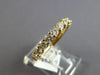 1.16CT DIAMOND 14KT YELLOW GOLD 3D SEMI ETERNITY LUCIDA WEDDING ANNIVERSARY RING