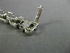 WIDE & LONG 1.92CT DIAMOND & AAA PINK SAPPHIRE 18K WHITE GOLD 3D TENNIS BRACELET