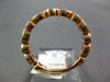 .56CT DIAMOND 14KT ROSE GOLD ROUND & MARQUISE SIZEABLE ETERNITY ANNIVERSARY RING