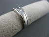 ESTATE .10CT DIAMOND 14K WHITE GOLD SOLITAIRE MENS WEDDING ENGAGEMENT RING #1283