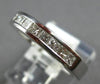 .50CT DIAMOND 14KT WHITE GOLD CLASSIC PRINCESS CHANNEL WEDDING ANNIVERSARY RING