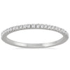 ESTATE 1.0CT DIAMOND 14KT WHITE GOLD 3D CLASSIC PRINCESS & ROUND ENGAGEMENT RING