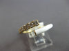 .43CT DIAMOND & WHITE ENAMEL 14K YELLOW GOLD GRADUATING JOURNEY CRISS CROSS RING