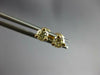 .50CT DIAMOND 14KT YELLOW GOLD SOLITAIRE 3 PRONG SCREWBACK STUD EARRINGS #27603