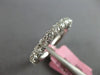 LARGE 3.30CT DIAMOND 18KT WHITE GOLD SHARED PRONG COMOFRT FIT ANNIVERSARY RING