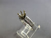 .32CT DIAMOND 14KT WHITE GOLD SIX PRONG CHANNEL SEMI MOUNT ENGAGEMENT RING 28078