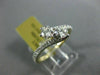 ESTATE 1.02CT DIAMOND 14KT YELLOW GOLD 2 STONE CRISS CROSS LOVE ANNIVERSARY RING