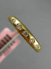 ESTATE .10CT DIAMOND 14KT ROSE GOLD 3D 5 STONE ETOILE WEDDING ANNIVERSARY RING