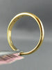 ESTATE .10CT DIAMOND 14KT ROSE GOLD 3D 5 STONE ETOILE WEDDING ANNIVERSARY RING