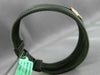 ESTATE .11CT DIAMOND 18K ROSE GOLD 3D HEART MESH STAINLESS STEEL BANGLE BRACELET