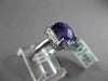 ANTIQUE 2.04CT DIAMOND & AAA AMETHYST 14KT WHITE GOLD EXTRA FACET FILIGREE RING