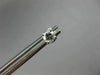 ESTATE .87CT ROUND DIAMOND 14K WHITE GOLD CLASSIC 4 PRONG SOLITARE STUD EARRINGS