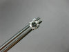 ESTATE .87CT ROUND DIAMOND 14K WHITE GOLD CLASSIC 4 PRONG SOLITARE STUD EARRINGS