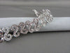 ANTIQUE WIDE 1.5CTW FILIGREE 14KT DIAMOND "S" DESIGN BRACELET