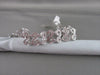 ANTIQUE WIDE 1.5CTW FILIGREE 14KT DIAMOND "S" DESIGN BRACELET
