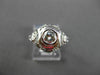 ANTIQUE LARGE .52CT ROUND DIAMOND 18K WHITE GOLD FILIGREE ENGAGEMENT RING #23334