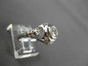 ANTIQUE LARGE .52CT ROUND DIAMOND 18K WHITE GOLD FILIGREE ENGAGEMENT RING #23334