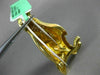 ANTIQUE EXTRA LARGE 1.52CT DIAMOND & AAA RUBY 18K YELLOW GOLD PENGUIN BROOCH PIN