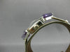 ANTIQUE SMITH PATTERSON 4.40CT OLD MINE DIAMOND & AMETHYST PLATINUM WATCH #2573