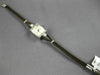 ANTIQUE LADY HAMILTON .35CT DIAMOND 14KT WHITE GOLD 3D ART DECO WATCH #499