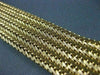 ANTIQUE WIDE 18KT YELLOW GOLD HAND CRAFTED WOVEN BRACELET STUNNING! #1903